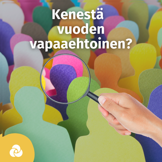 Kansalaisareenan logo vuoden vapaaehtoisesta