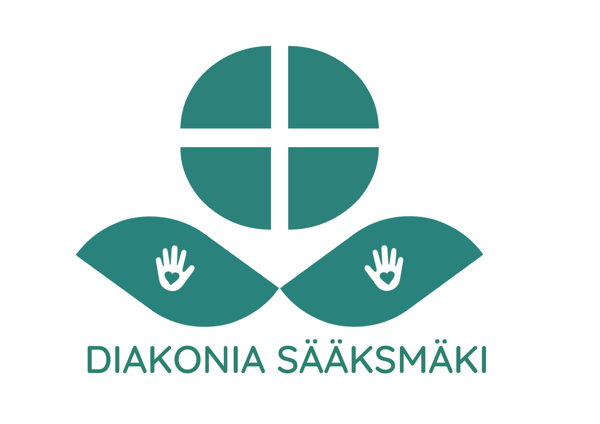 vihreä diakonia sääksmäki logo risti kädet
