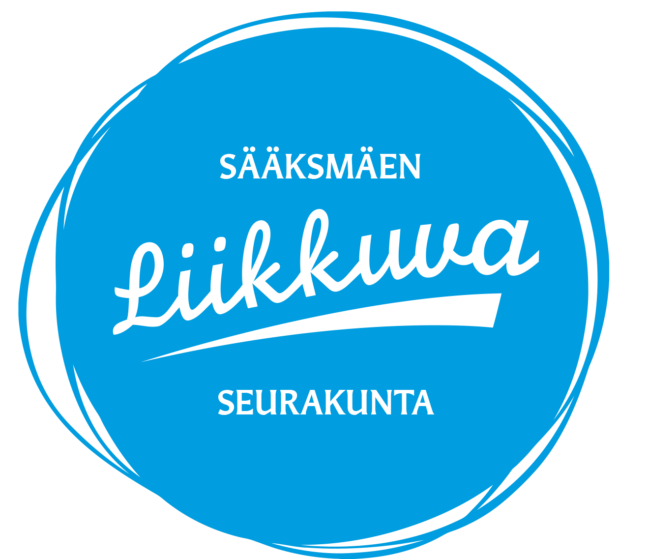Sääksmäen liikkuva seurakunta logo sininen