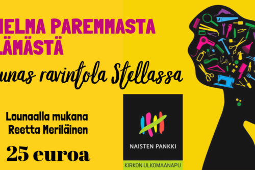 Naisten Pankin lounas Stellassa Naisten Pankin lounas Stellassa