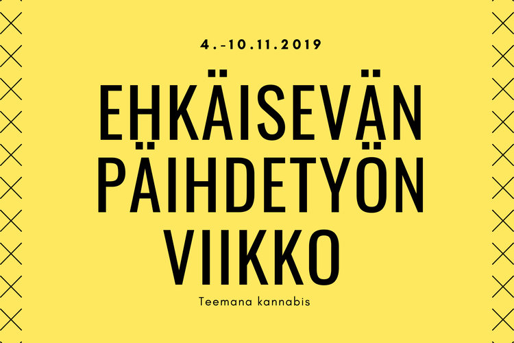 Ehkäisevän päihdetyön viikko Valkeakoskella Ehkäisevän päihdetyön viikko Valkeakoskella