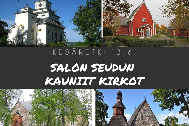 Kesäretki Salon seudulle -RETKI ON TÄYNNÄ Kesäretki Salon seudulle -RETKI ON TÄYNNÄ
