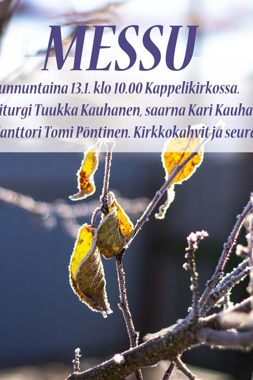 Nuutinpäivän messu Nuutinpäivän messu