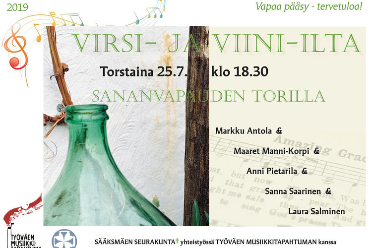 Virsi- ja viini-ilta Virsi- ja viini-ilta