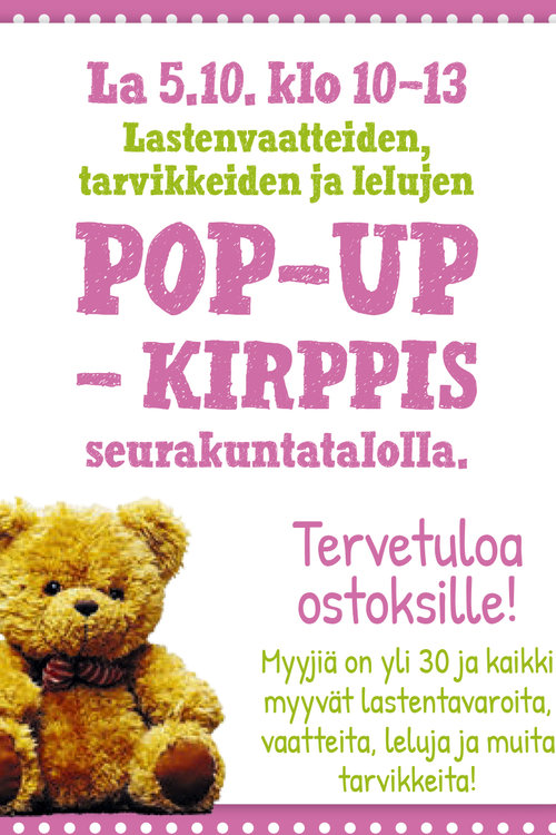 POP-UP-kirppis POP-UP-kirppis